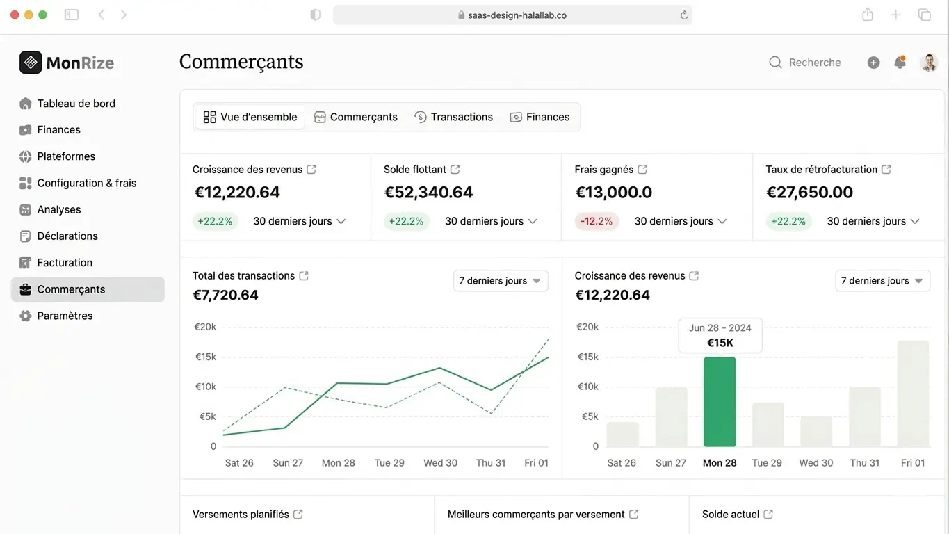 Aperçu d'interface : automatisation et flux de données (placeholder)